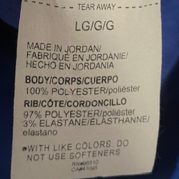 Under Armour Golf Blue Storm Fleece Snap Mock Neck Sweater Large - Picture 4 of 4